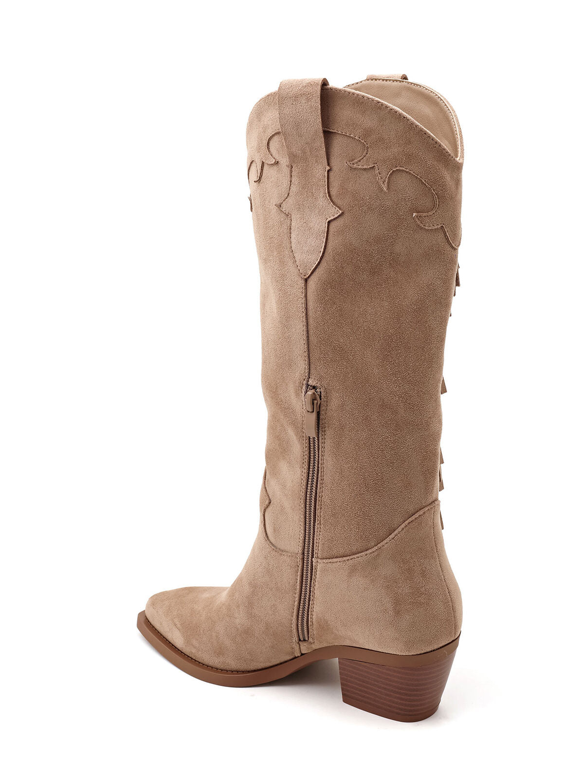 "Liv" fringe boots