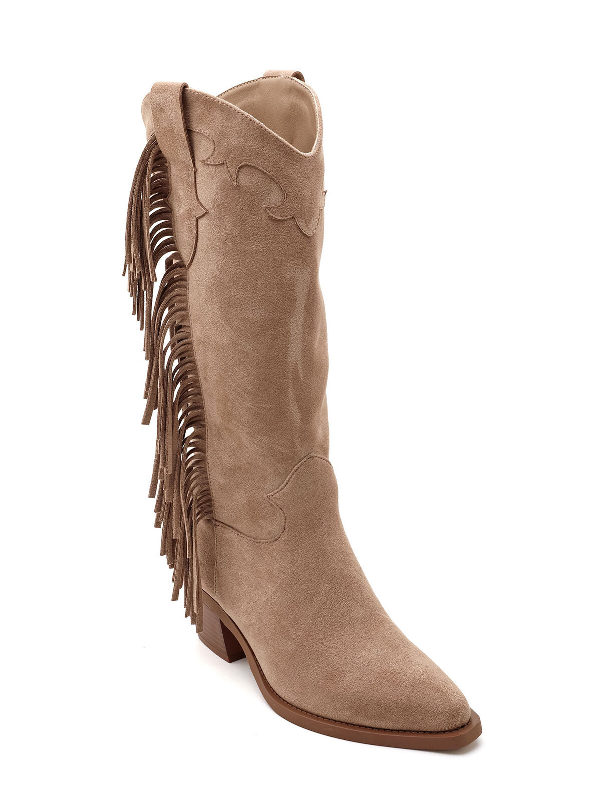 "Liv" fringe boots