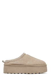 "Cloud" slippers beige