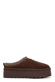 "Cloud" slippers brown