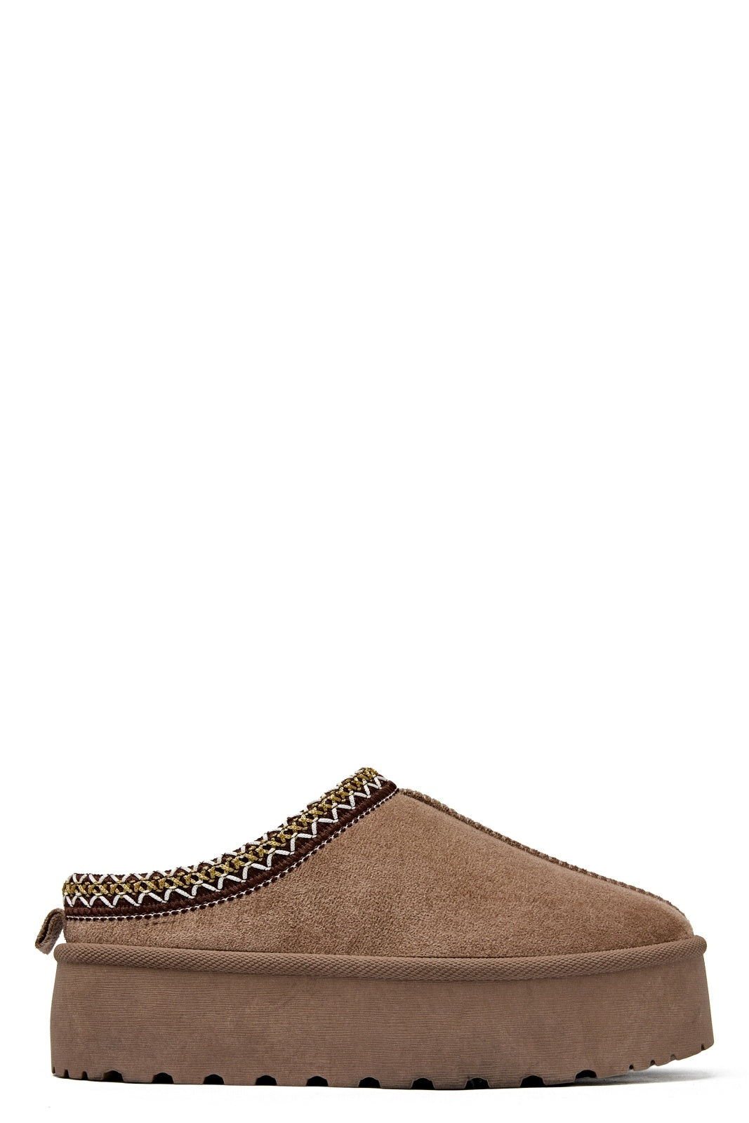 "Cloud" slippers taupe