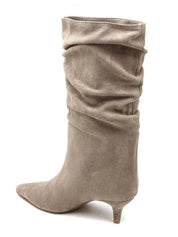 Botines "Francis" color topo