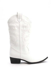 "Cowboy" boots white
