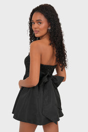 "Bow" dress black