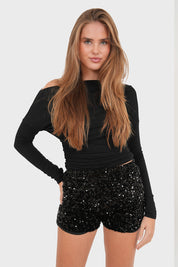 "Icy" short black (pre-order)