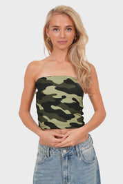 Green tube top