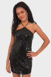 "Cannes" dress black