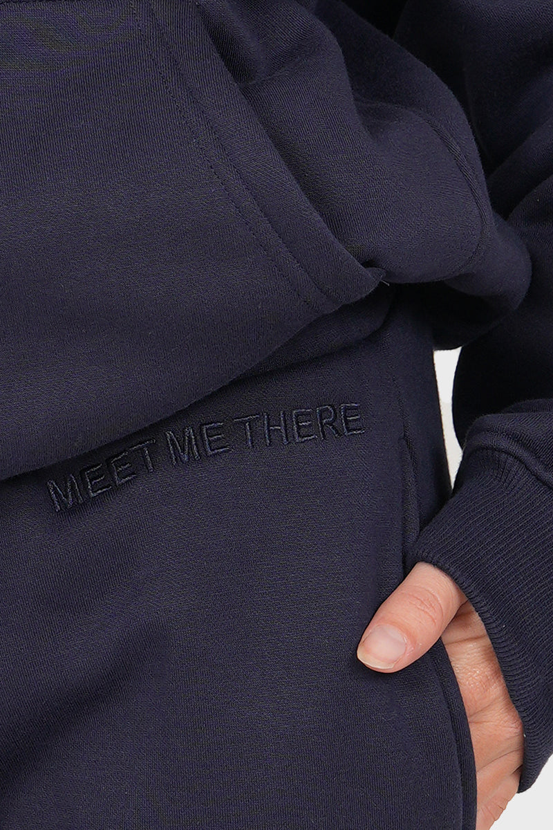 "MMT" pants navy