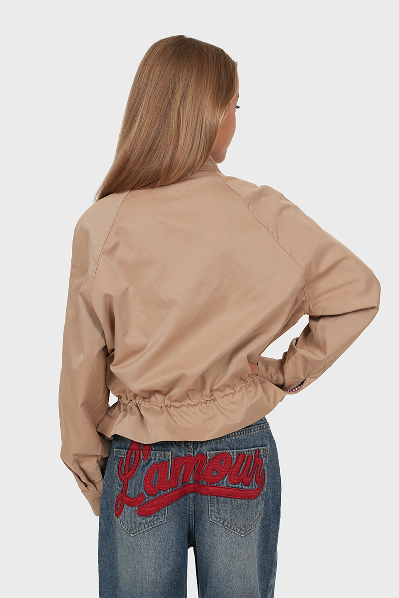 "Colette” jacket beige