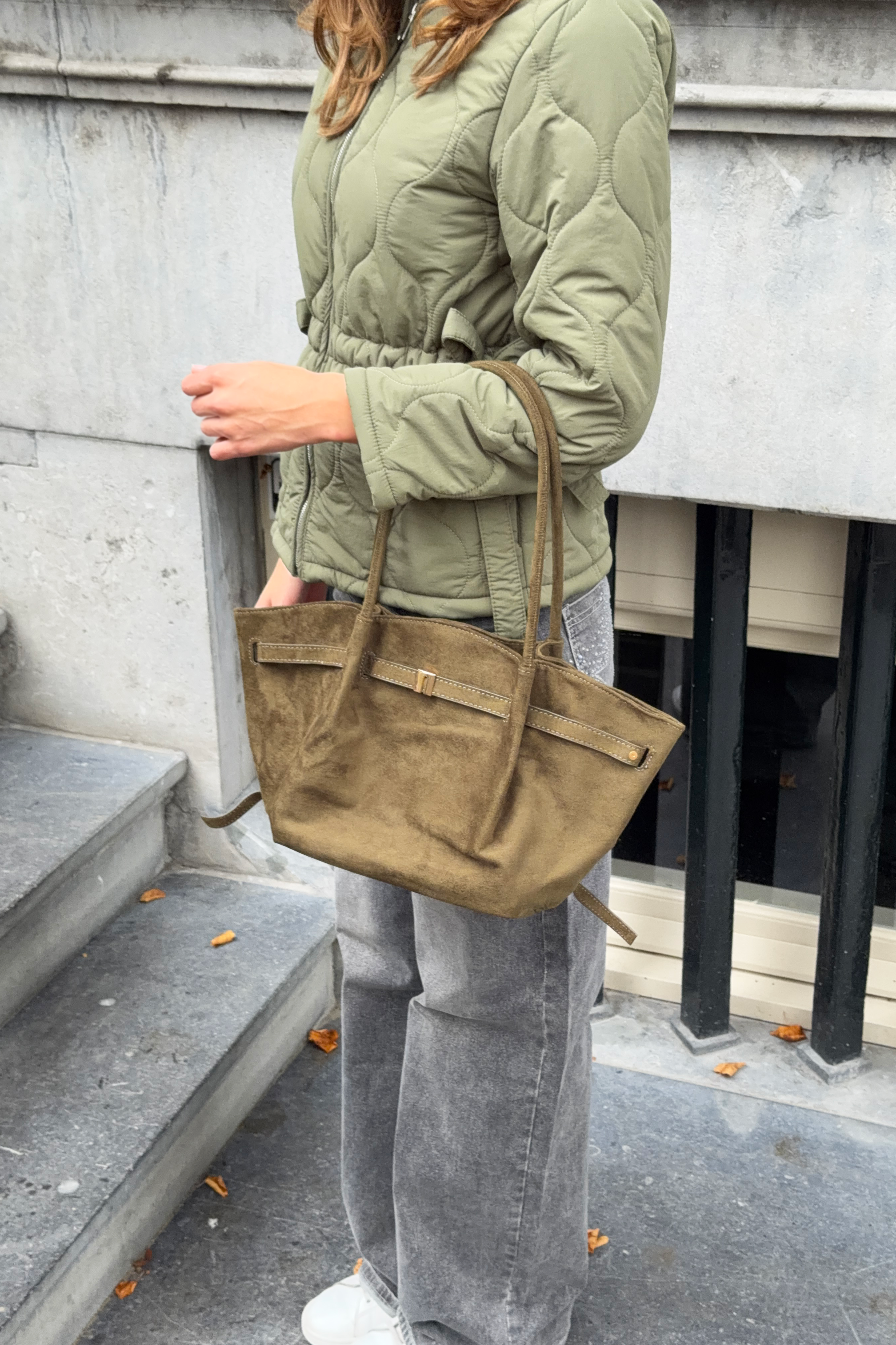 "Ivy" Tasche Dunkelgrün