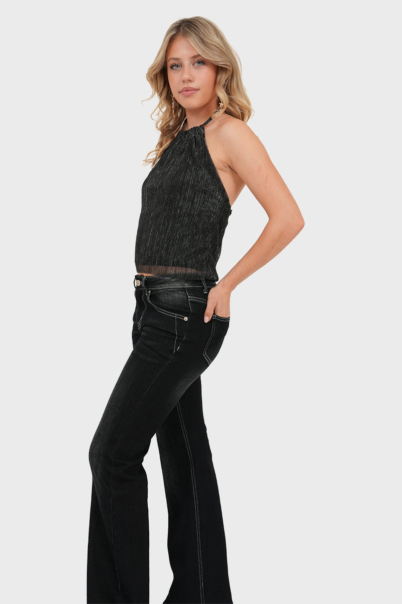 "Ember" jeans black