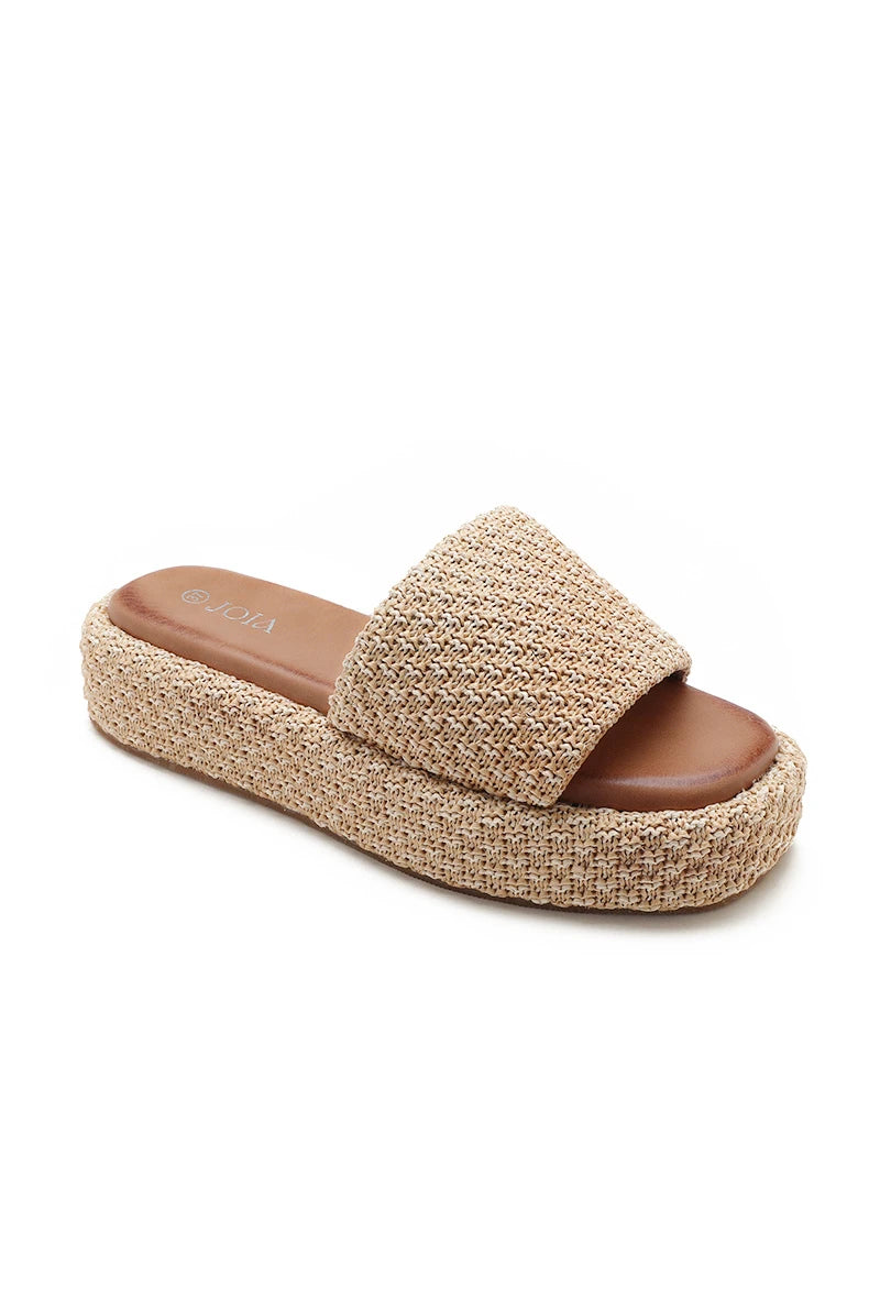 "Dubai" slippers beige