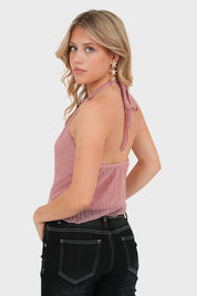 "Glamour" top pink