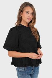 "Grace" Bluse schwarz