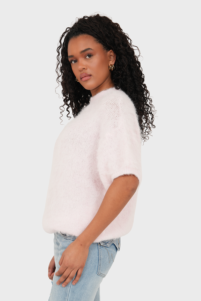 "Noor" sweater light pink