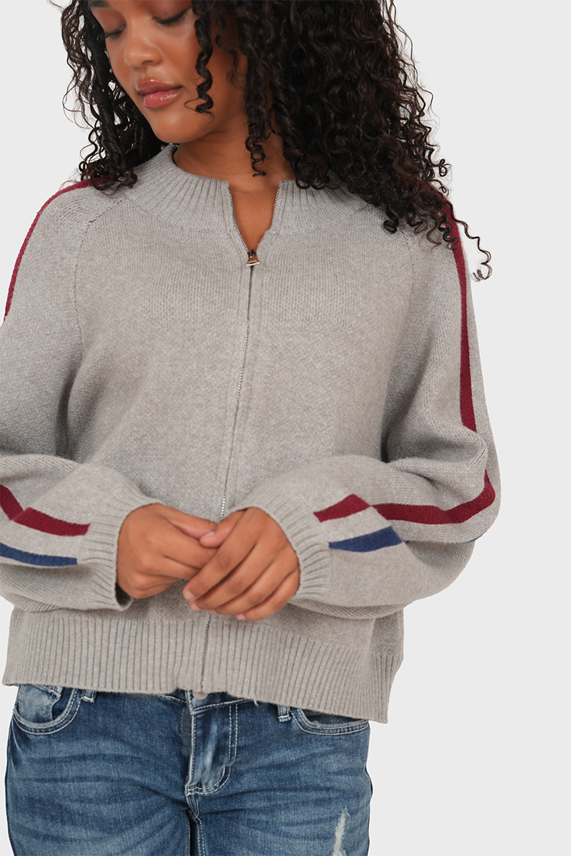 “MMT” usa cardigan grey