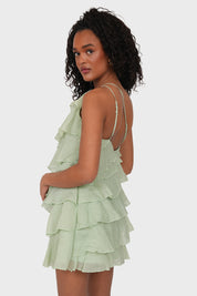 "Julie" Green Dress