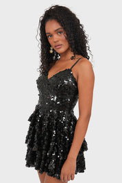 "Dulcie" dress black