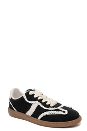 "Milly" lace sneakers black