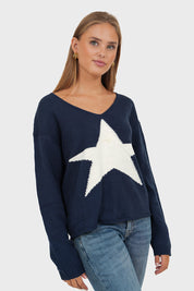 "Starlit" sweater navy (pre-order)