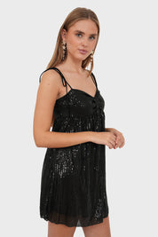 "Dazzle" dress black