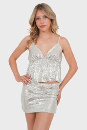 "Kendall" skirt silver