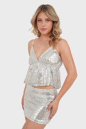 "Kendall" skirt silver