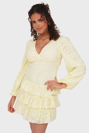 "Lacey" yellow dress