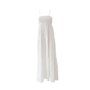 "Gold coast" dress white