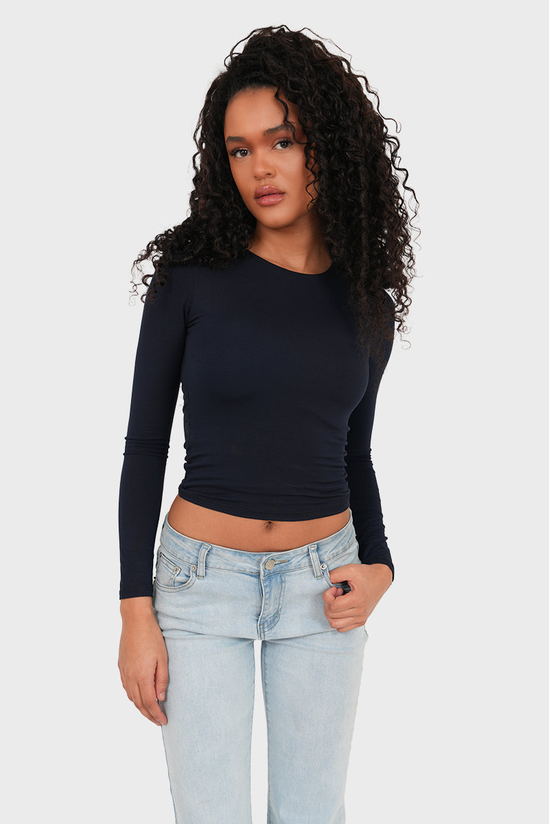 "Muse" top navy