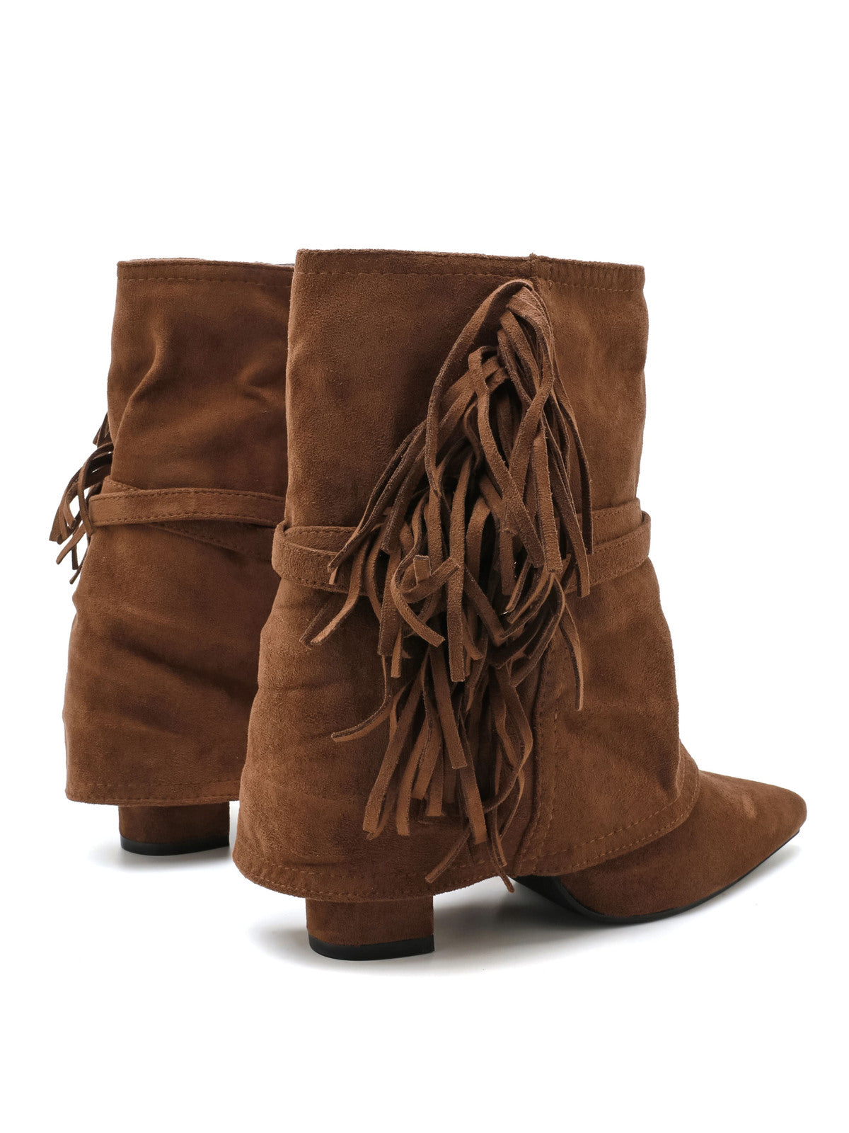 "Fringe" western boots