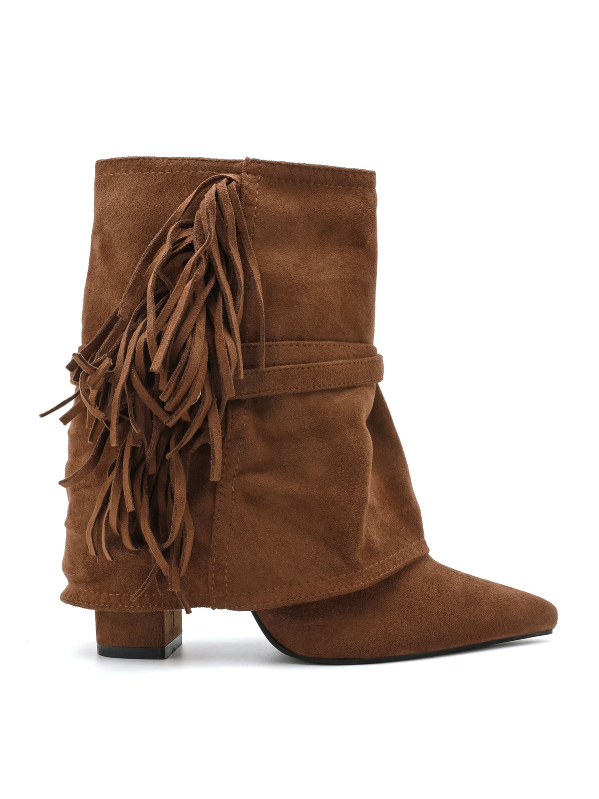 "Fringe" western boots