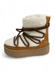 "Frosty" snow boots camel