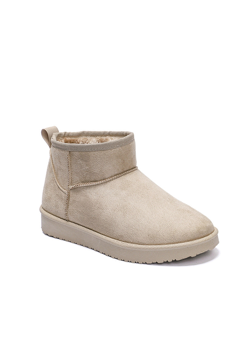 "Cozy" boots beige