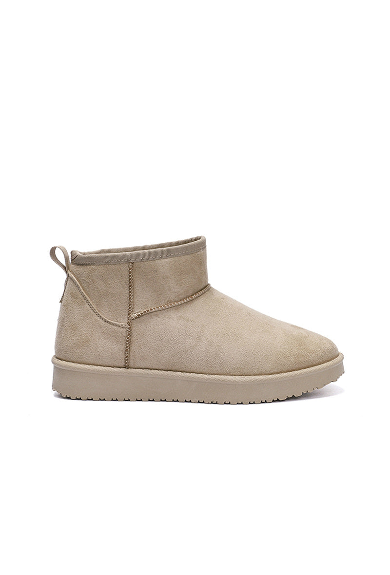 "Cozy" boots beige