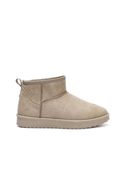 "Cozy" boots beige