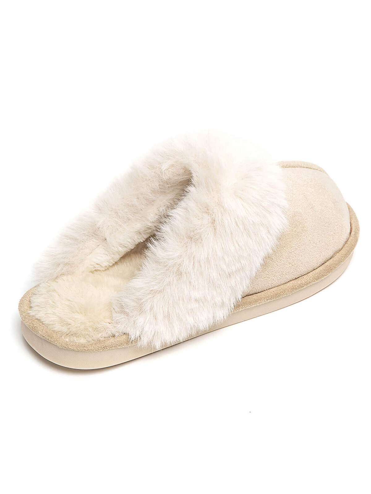 "Cozy" slippers beige