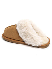 "Cozy" slippers camel
