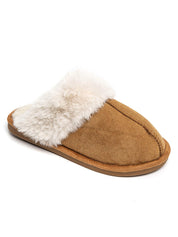 "Cozy" slippers camel
