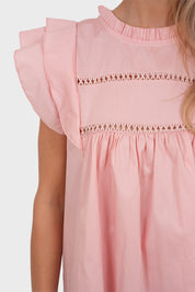 "Dreamy" pink blouse