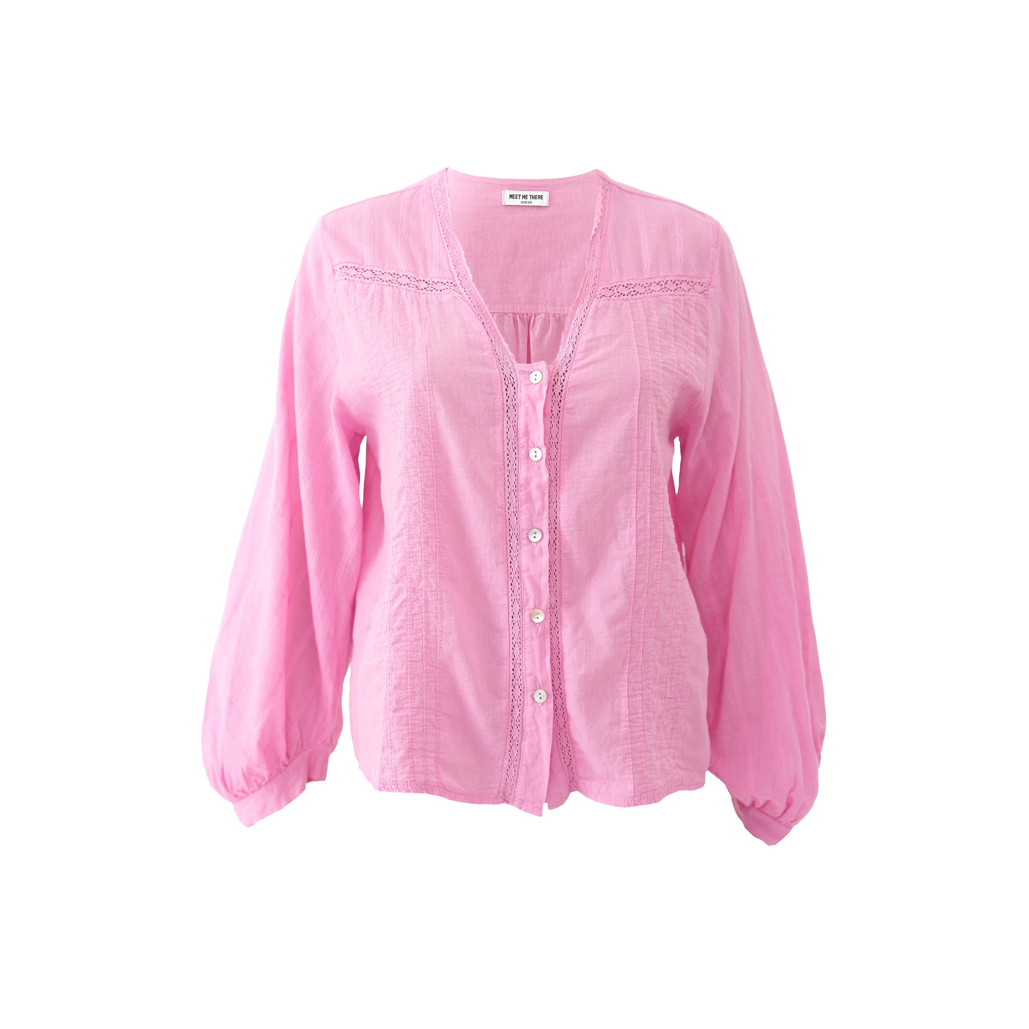 "Olivia" bluse rosa