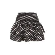"Polkadot" skirt black