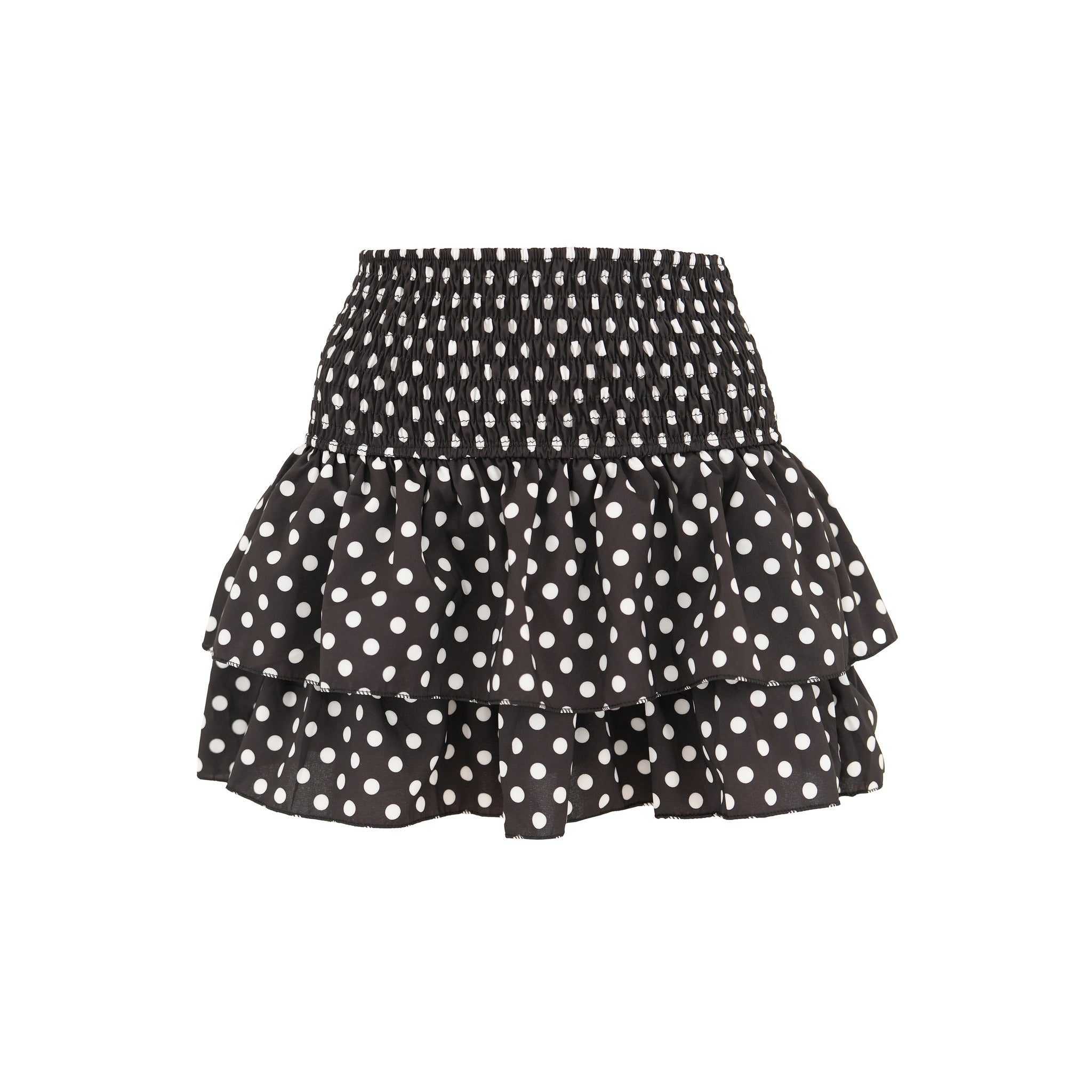 "Polkadot" skirt black