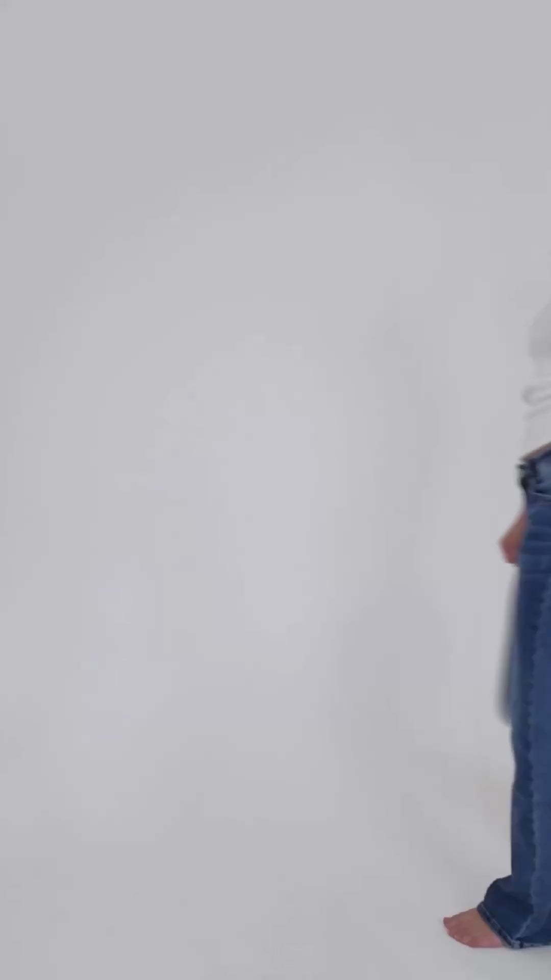 "Flared" jeans dark blue
