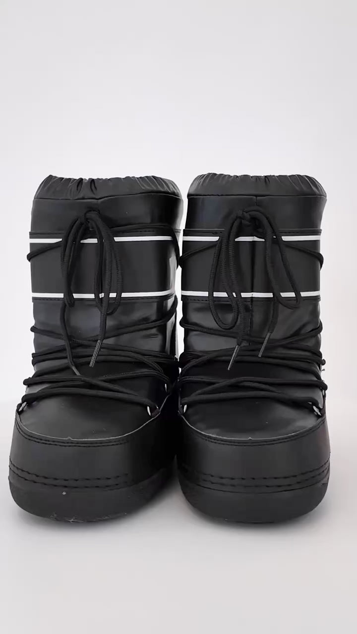 Bottines "Snowy" noires