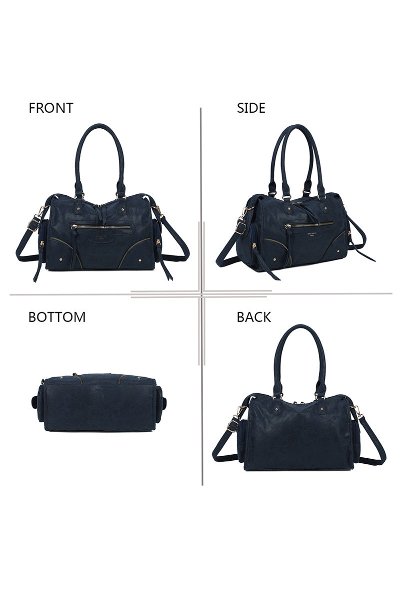 "Riley" bag dark blue