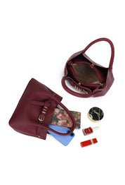 "Mia" bag bordeaux