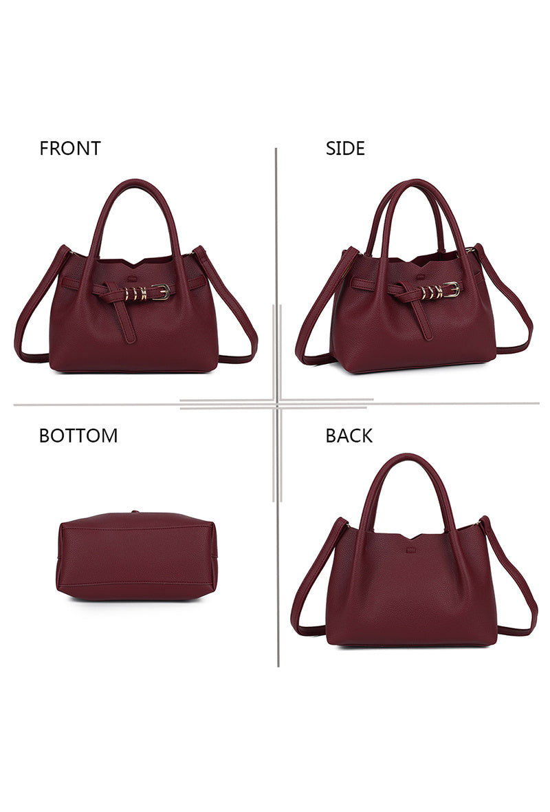 "Mia" bag bordeaux