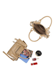"Fenna" Taupe Bag