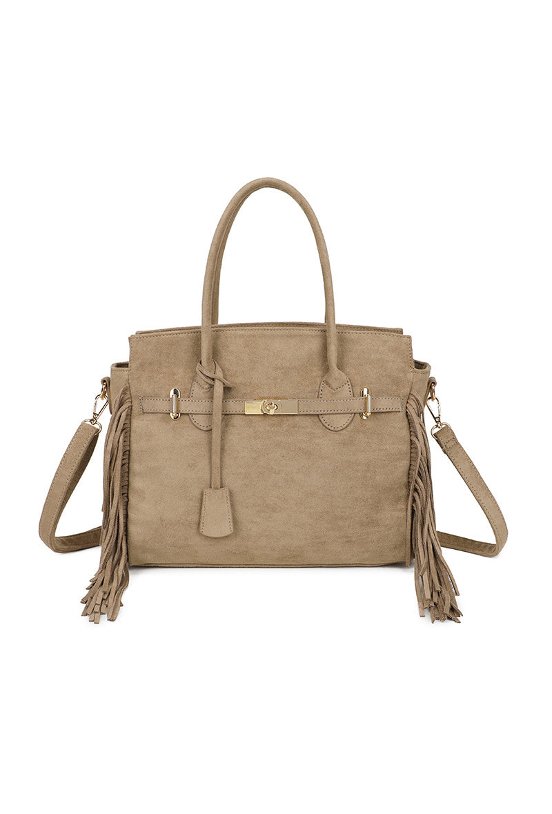 "Candace" bag taupe